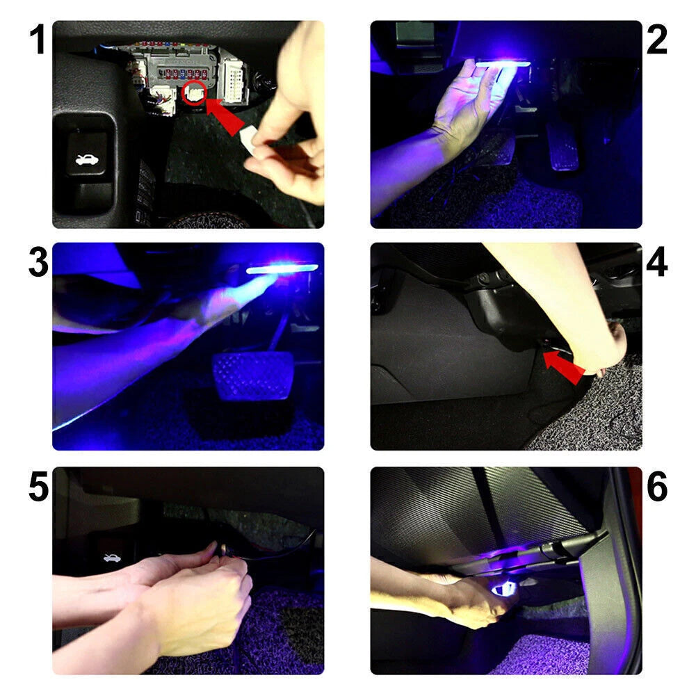 2 x LED Interior Ambient Lights for Honda Civic (2016-2021)