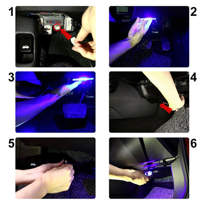 2 x LED Interior Ambient Lights for Honda Civic (2016-2021)