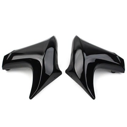 Gloss Black ABS Radiator Cap Compression Plate for Kawasaki ER6N (2012-2016)