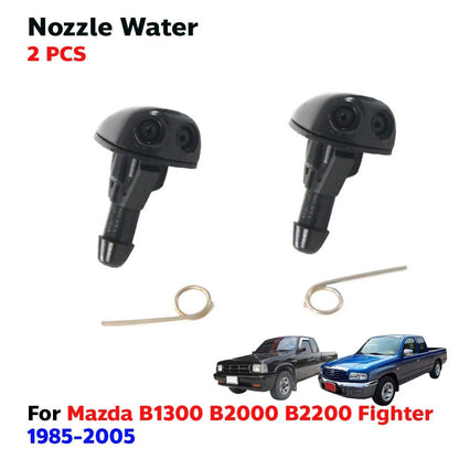 For Mazda B2000 Fighter Pickup 1985-05 Windshield Water Nozzle Jet Stream Set 2
