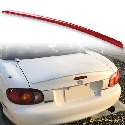 27A Red Boot Lip Spoiler for Mazda MX-5 Miata (1999-2005)