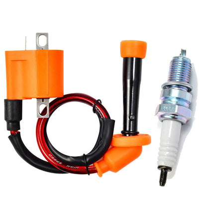 Ignition Coil for Suzuki LTZ400 Quadsport 2003-2013 with Spark Plug