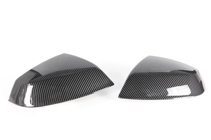 Carbon Style Side Wing Mirror Cap Covers for Audi Q5 (2018–2024)