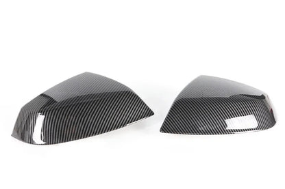 Carbon Style Side Wing Mirror Cap Covers for Audi Q5 (2018–2024)