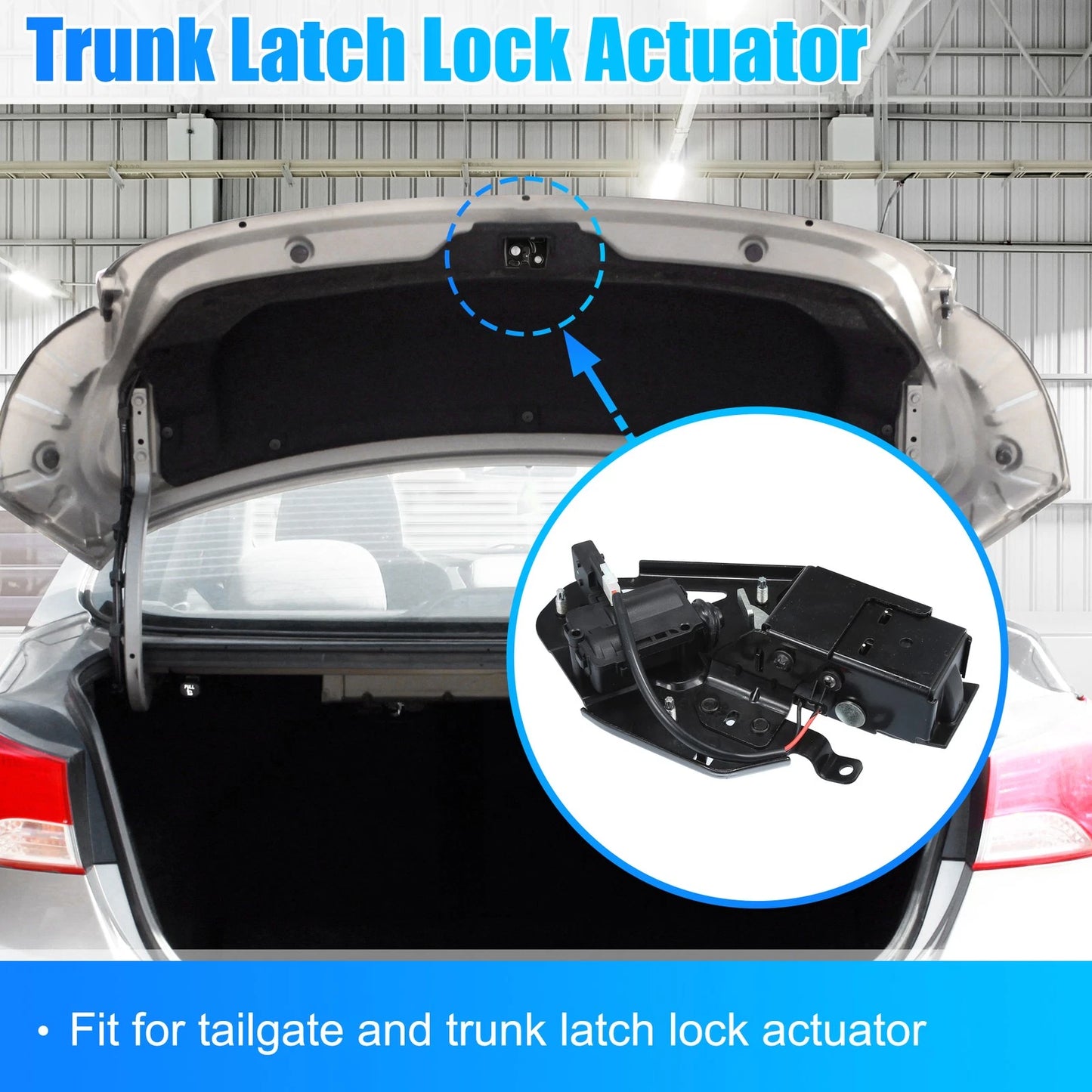 Tailgate Trunk Lift Latch Lock Actuator for Chevy Suburban (2007 - 2014)