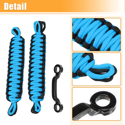 Car Door Limiting Straps  for Jeep Wrangler JK JL (2018-2023) Black Blue