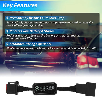 Idle Start Stop Eliminator for Ford F-150 2015-2020 Auto Disable