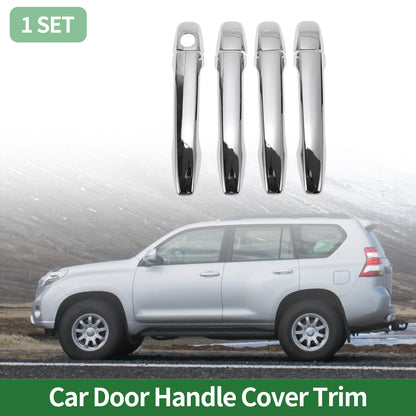 Silver Tone Door Handle Cover Trim for Subaru Outback (2012-2019)