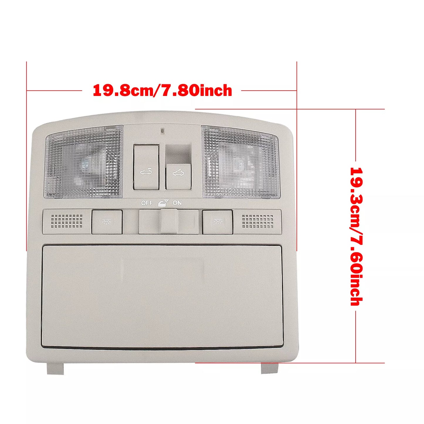Overhead Console for 2012-2015 Mazda CX-9 with Sunroof (2012-2015)
