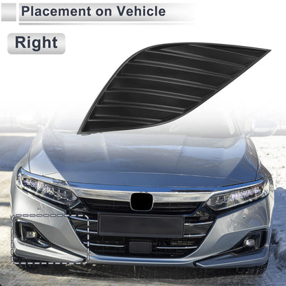 1 Pc Front Right Fog Light Grill for Toyota Camry (2018–2020)