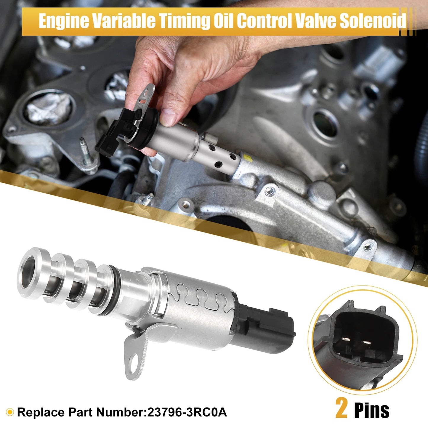 Engine Variable Valve Timing Solenoid 5.6 for NISSAN Patrol VI (2010)
