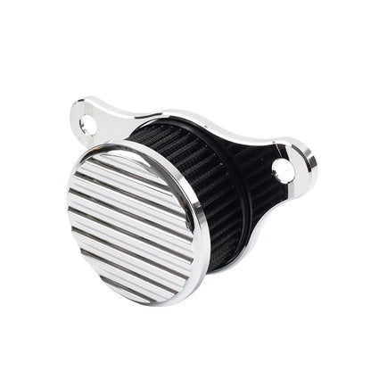 Chrome Air Cleaner Intake Filter for Harley Softail, Dyna, Touring, Road King (2000-2023)
