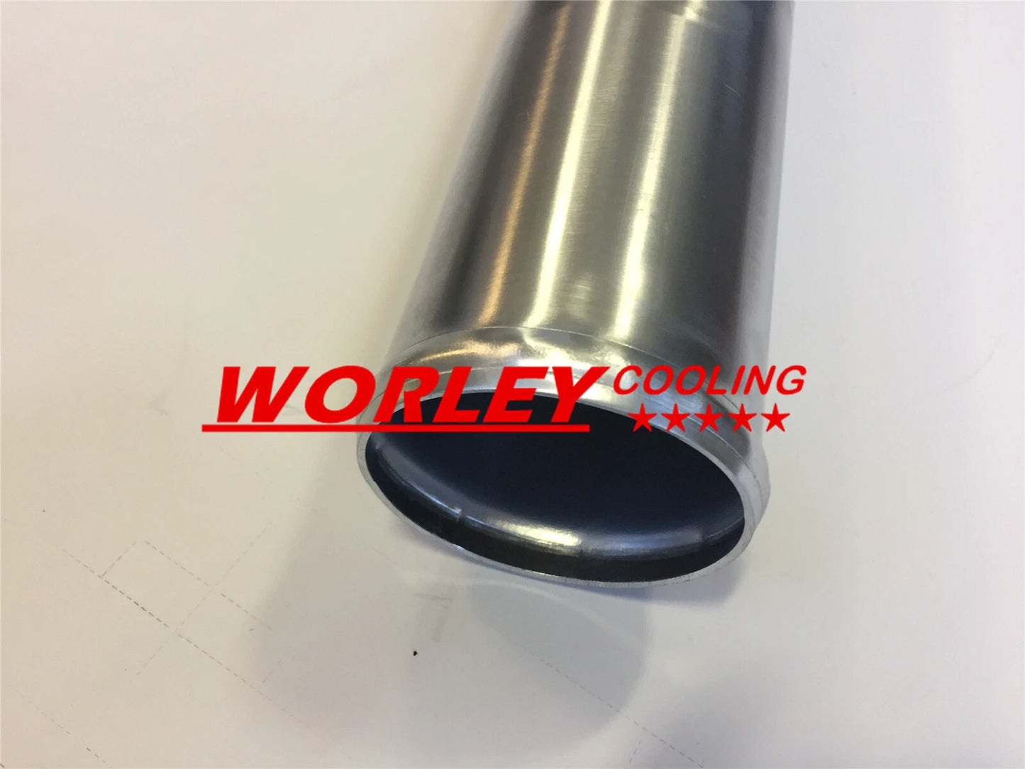 2 x 2.5" Straight Aluminum Tube Pipe for Intercooler Adapter