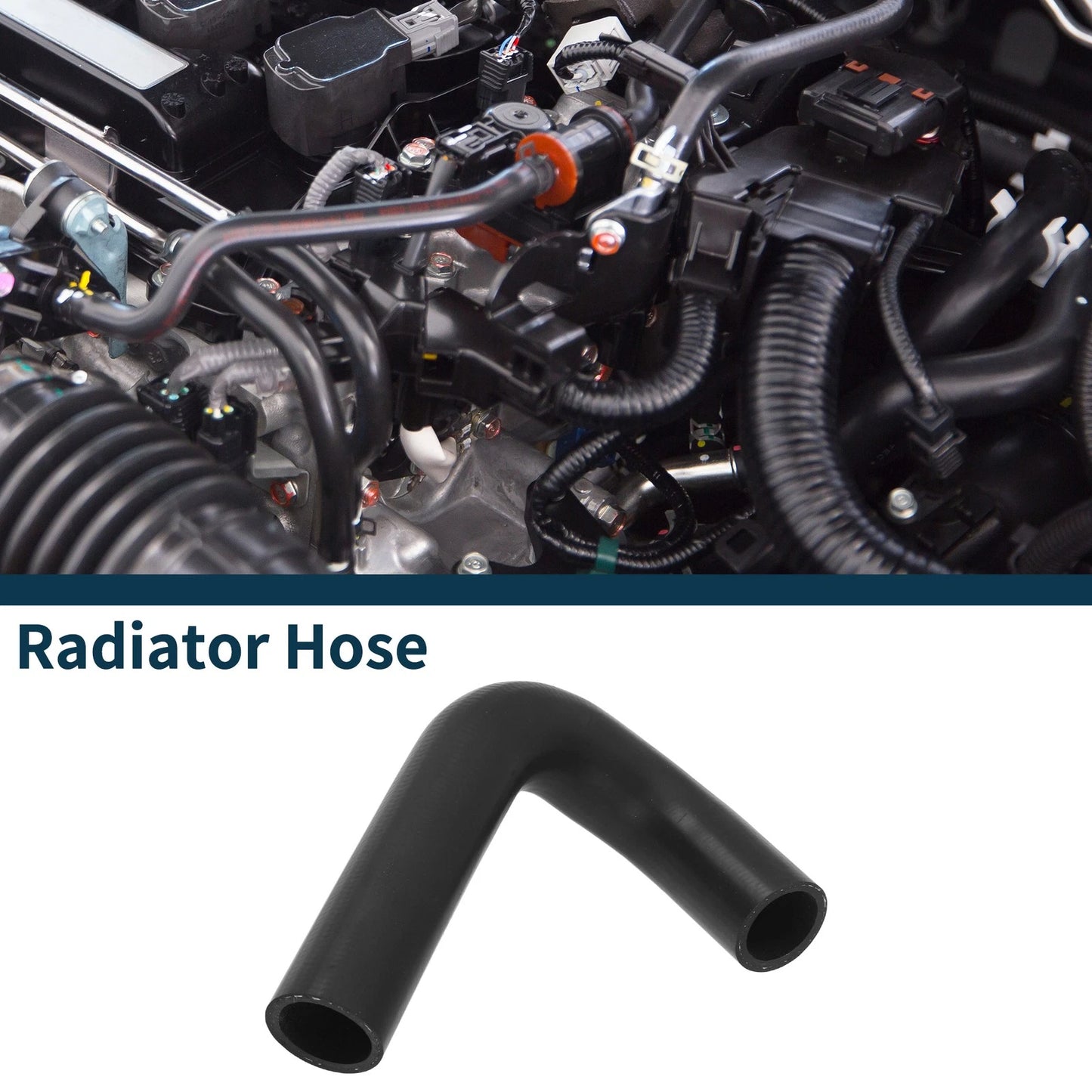 Radiator Hose Water Pump Outlet Pipe for Ford Escape (2001-2012) 1 x Rubber