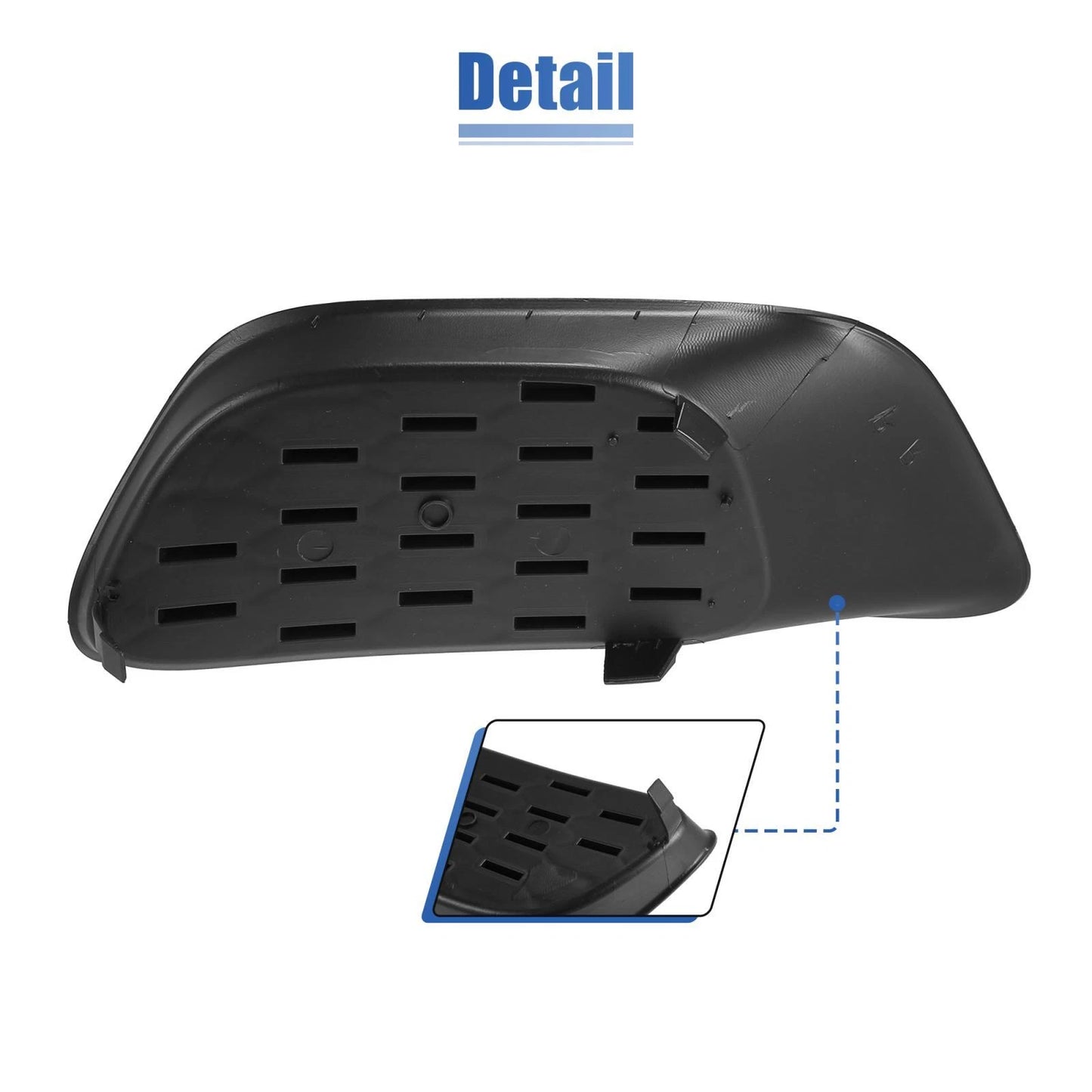 Front Left Fog Light Grille Cover for Dodge Grand Caravan (2011-2020)