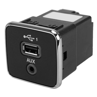 1x Front Charging Port USB AUX for Jeep Compass Cherokee (2017-2021)