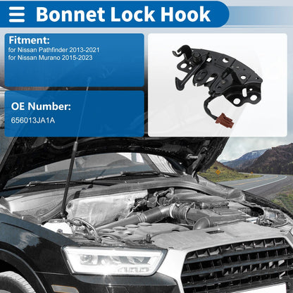 Hood Latch Assembly for Nissan Pathfinder (2013-2021) 1 Pc