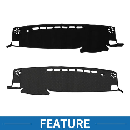 Dashboard Cover Mat for Toyota Highlander Accessories (2021-2024) Black