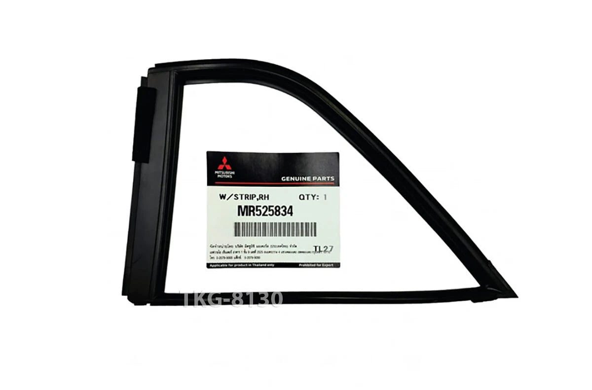 Quarter Glass Rubber Seal for Lancer Evolution 7 8 9 (2001-2007)