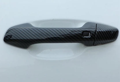 Carbon Fiber Door Handle Lid Cover Trim for Kia Forte K3 (2019-2021) 5 pcs