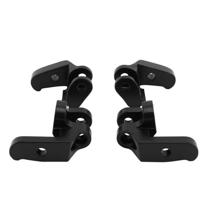 Front Driver Floorboard Relocation Brackets for Harley Touring Road Glide (2009-2023)