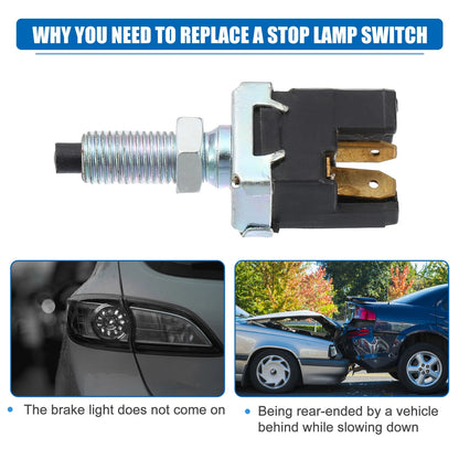 Stop Lamp Switch for Toyota Camry 1986-1991 (2 x Brake Light Switches)
