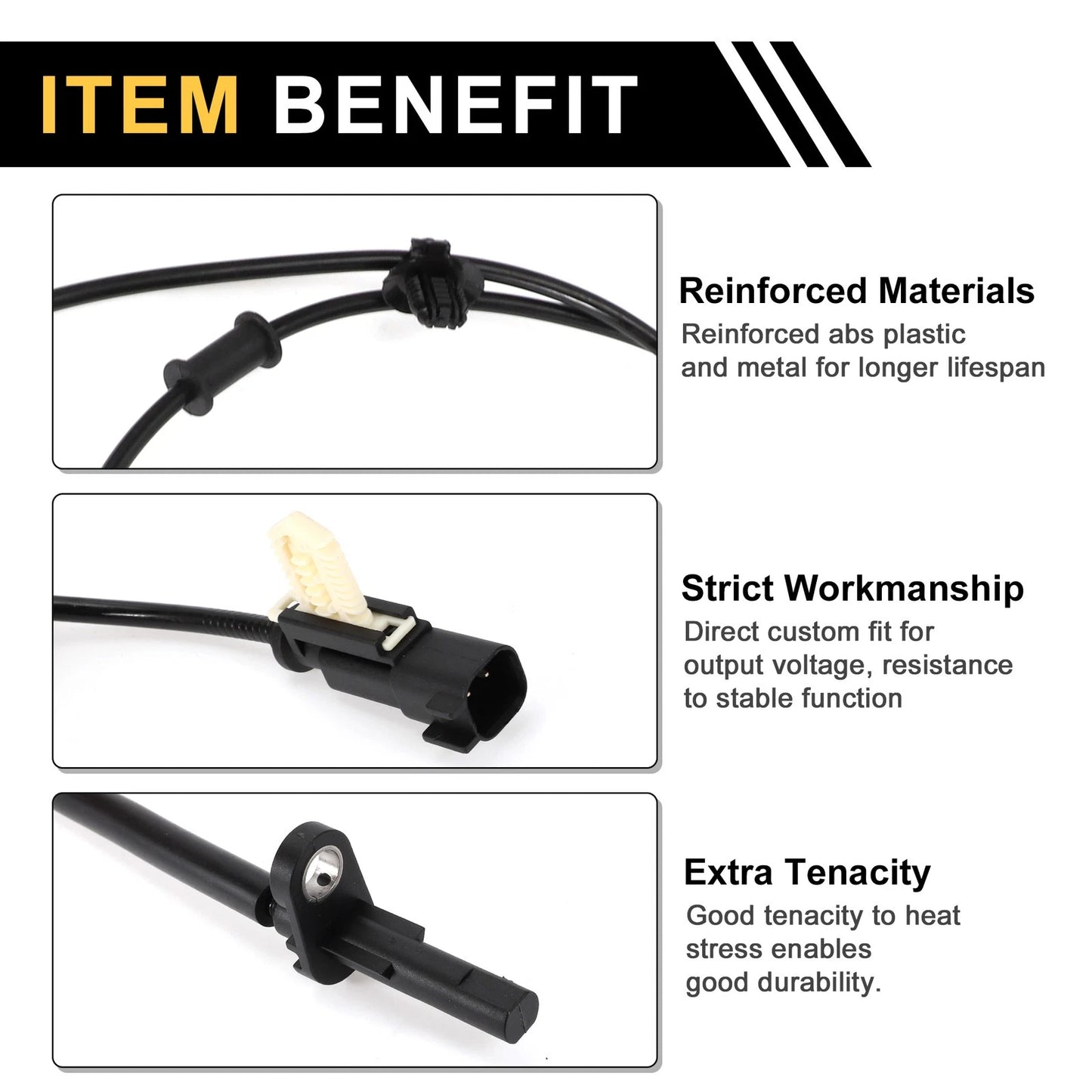 ABS Wheel Speed Sensor for Ford F-150 2015-2020 1 x Rear Left