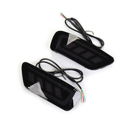 LED Rear Reflector Light Smoke Turn Signal for Jeep Grand Cherokee (2011-2021)