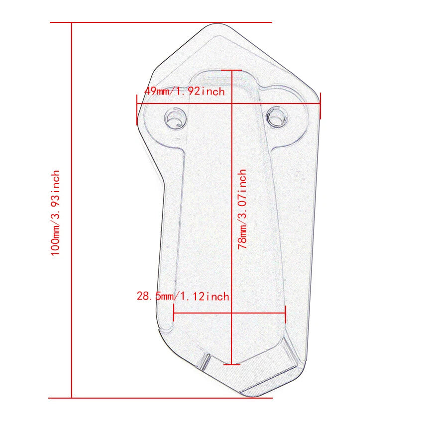 KYMCO AK550 Side Stand Enlarge Plate Kickstand Extension (2017-2020)