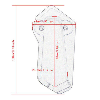 KYMCO AK550 Side Stand Enlarge Plate Kickstand Extension (2017-2020)