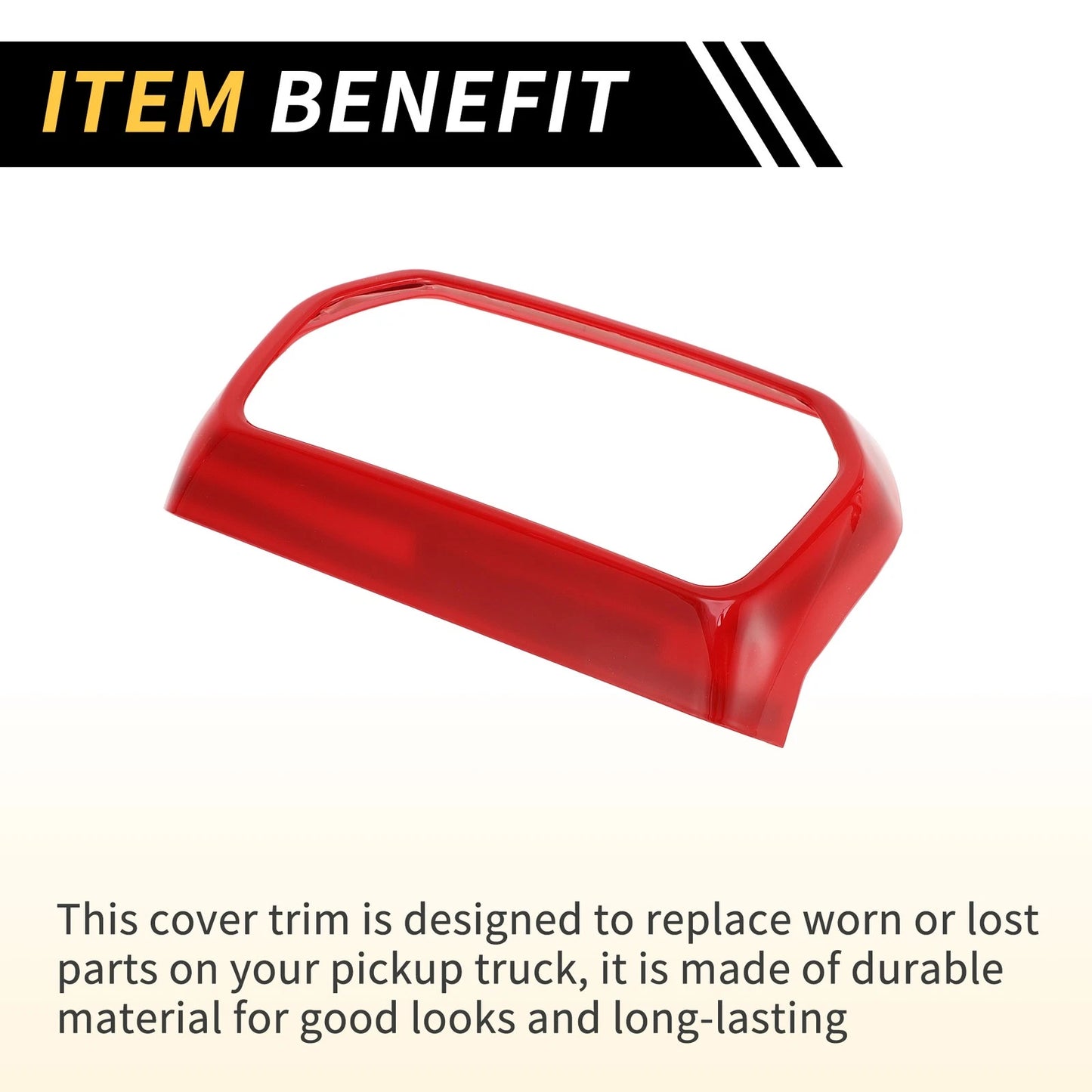 Rear Air Vent Armrest AC Outlet Panel Cover for Jeep Wrangler JL JLU (2018-2023)