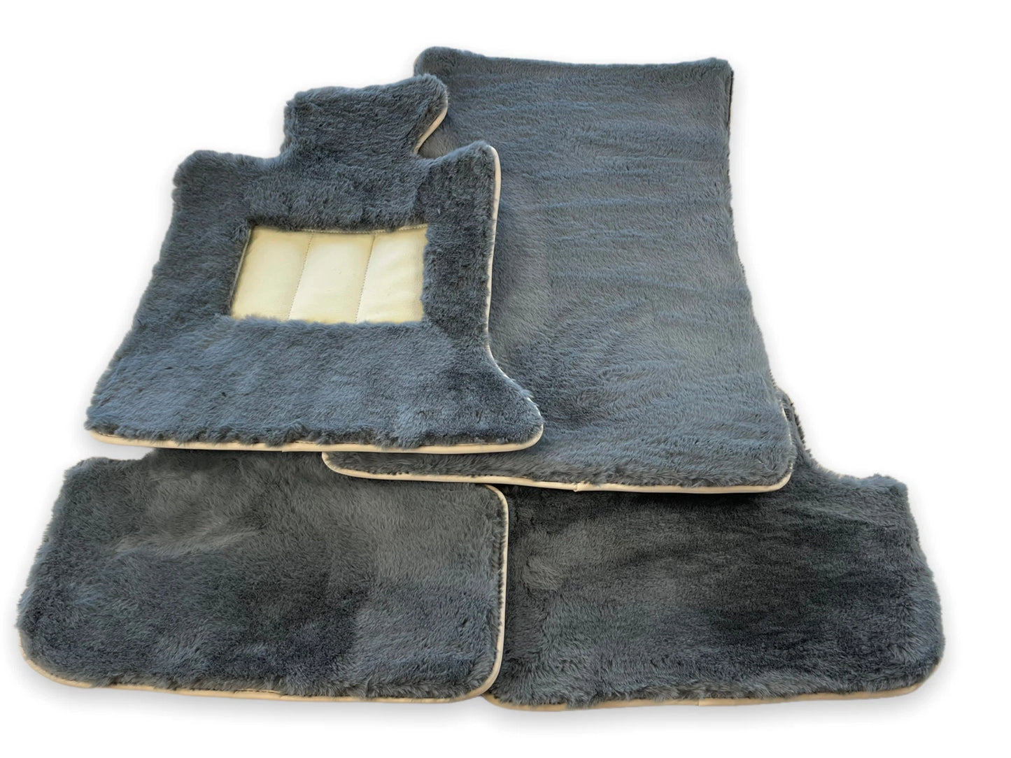 Sheepskin Floor Mats for Rolls Royce Ghost (2010-2019)