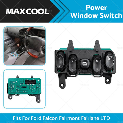 Power Window Switch for Ford Falcon Fairmont Fairlane EF EL NF NL (1994-2002)