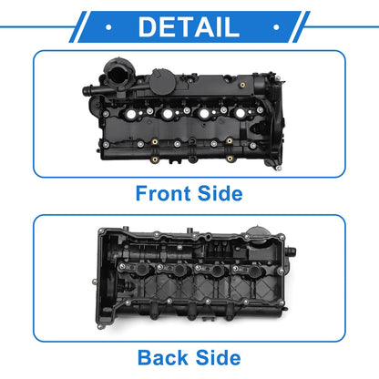 Front Engine Valve Cover with Gasket for BMW X3 (2008-2010)