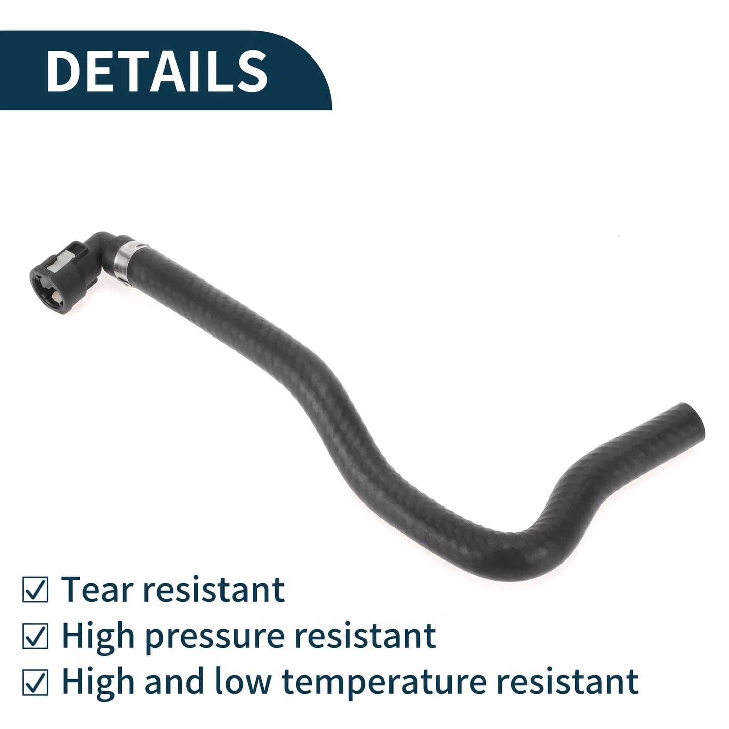 Upper Radiator Hose for Volvo XC90 (2003-2006) Rubber 1 Pc