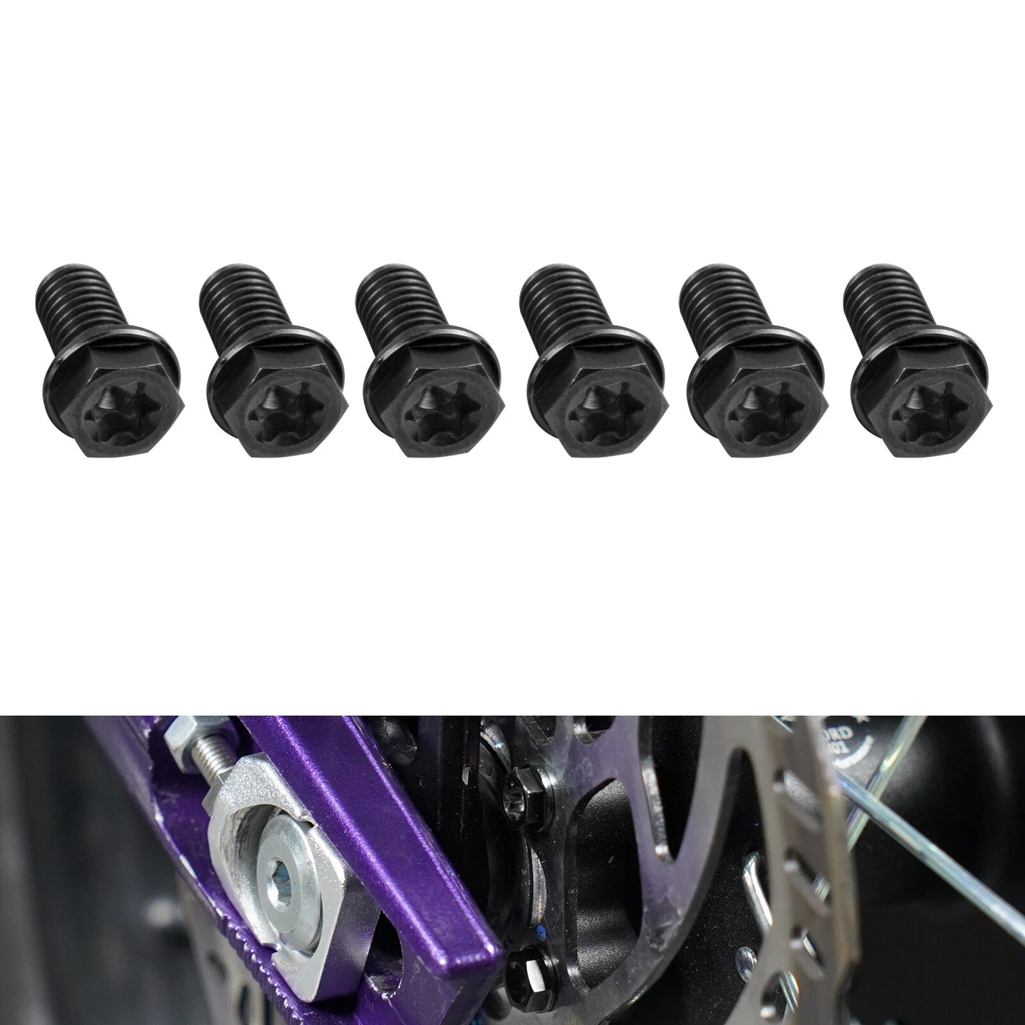 Footpegs, Chain Guard, Wheel Spacers, Axle Nut for Surron Light Bee X (2018-2023)