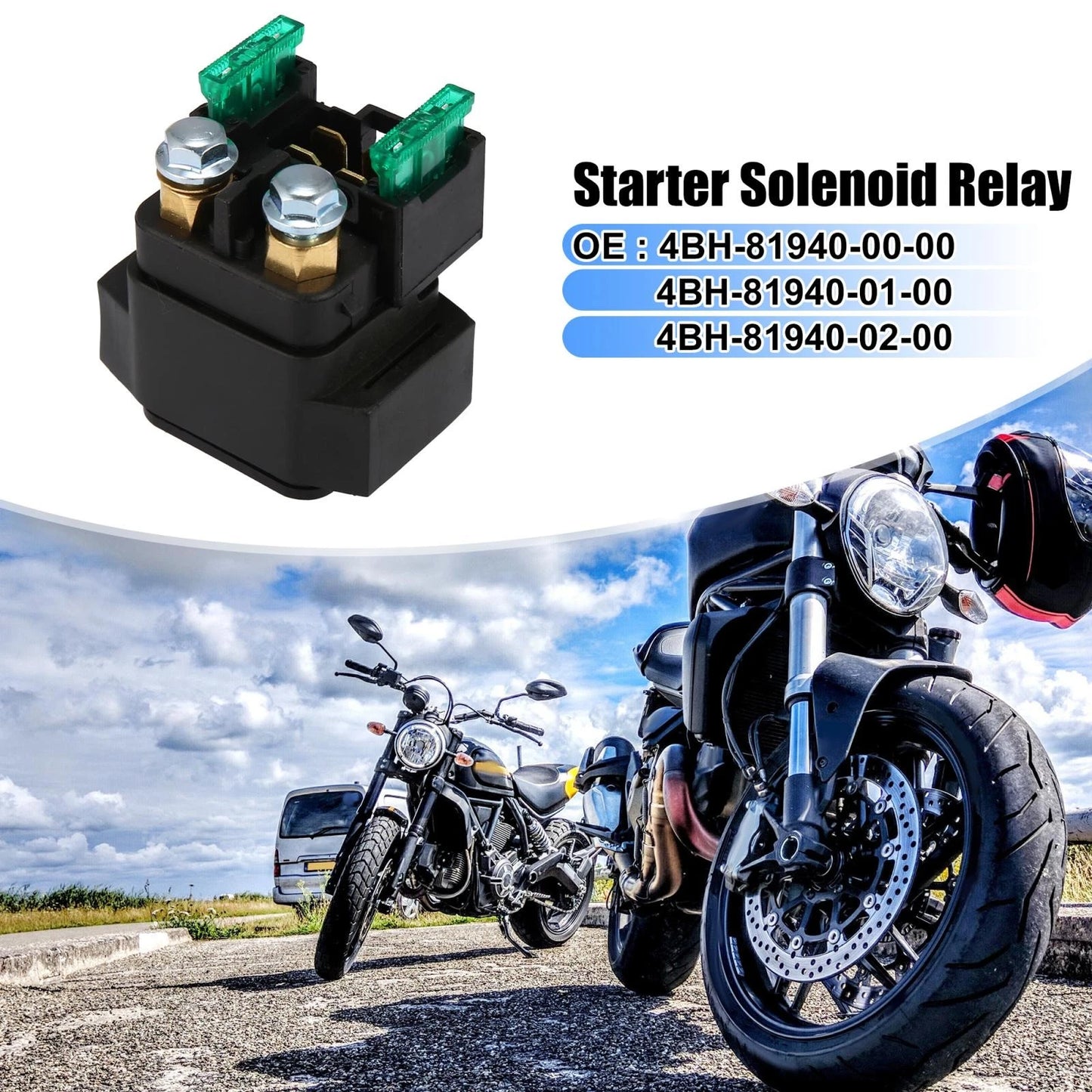 Motorcycle Starter Solenoid Relay for Yamaha