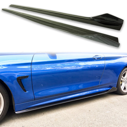 Side Skirt Extensions for BMW 4 Series F32 F33 M Sport (2013-2020)