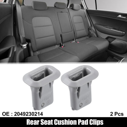2 x Rear Seat Cushion Pad Clips for Mercedes-Benz A220 (2019-2021)