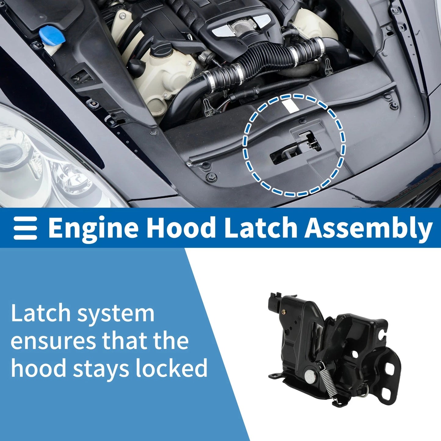 Hood Latch Assembly for Dodge Challenger (2011-2015)