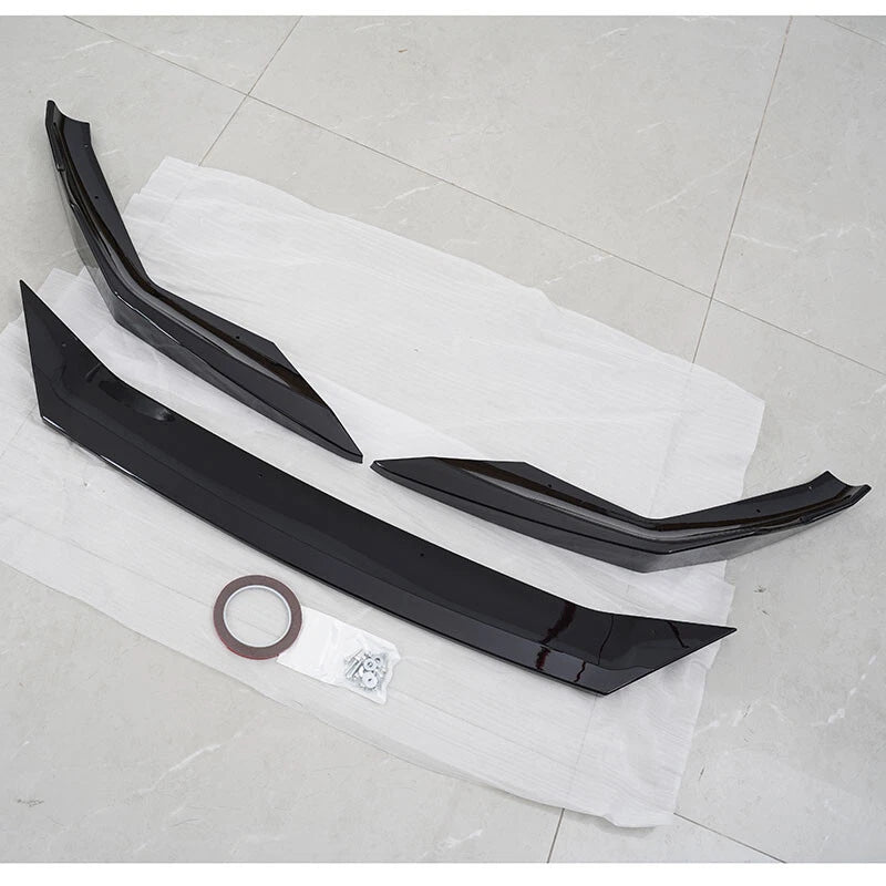 Front Bumper Lip Chin Splitter for BMW M5 F90 LCI (2021-2024) - Gloss Black
