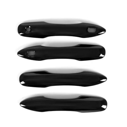 GLOSS BLACK Door Handle Covers for Toyota Camry (2018-2022) - 2 x Smart Keyholes