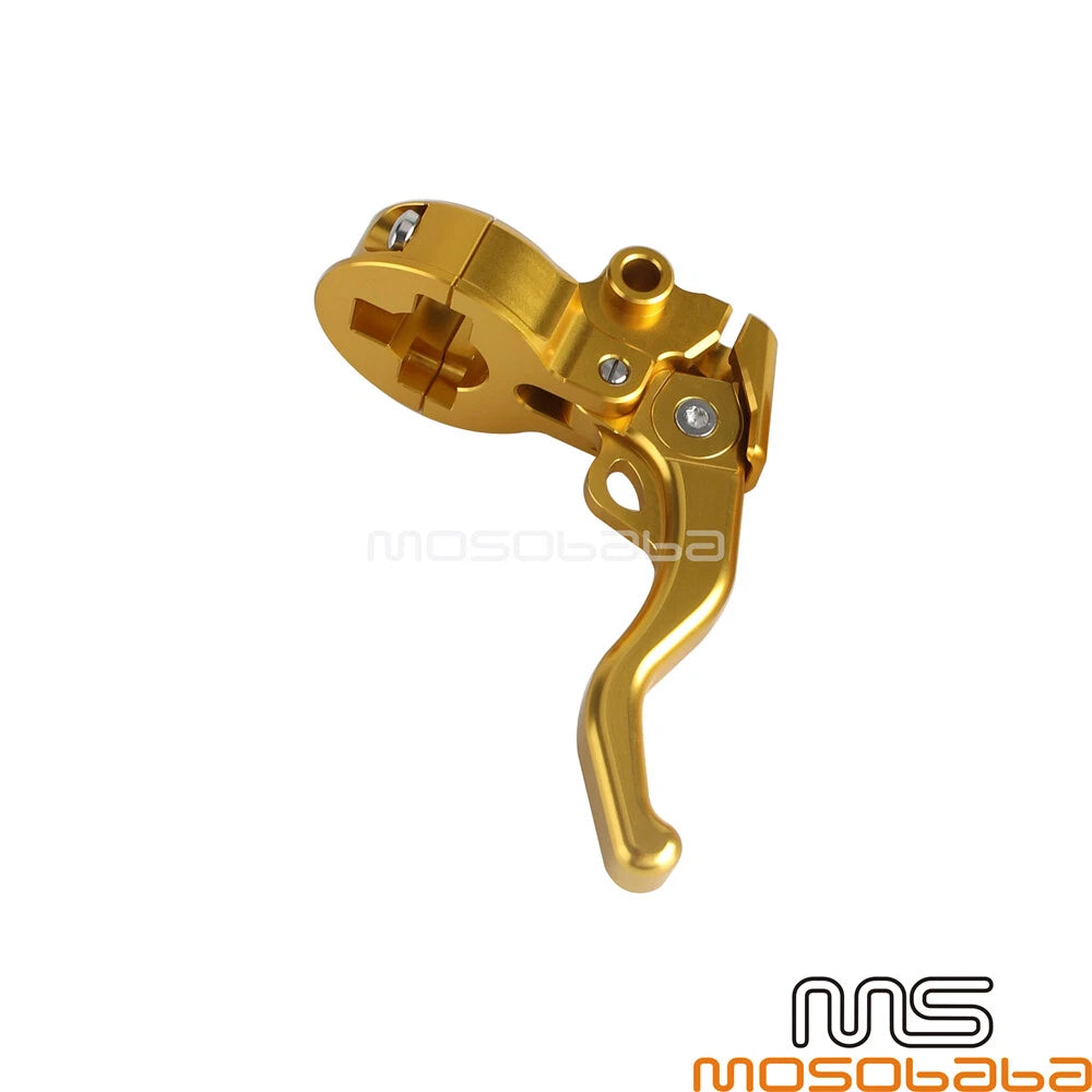 2 Finger Gold Clutch Lever for Harley Dyna Wide Glide FXDWG (2006-2017)