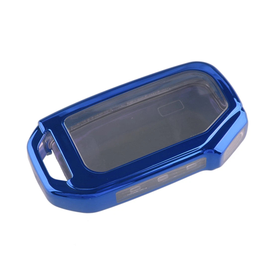 Blue TPU Remote Key Case Cover for Kia Seltos, Telluride, K3 (2020-2023)