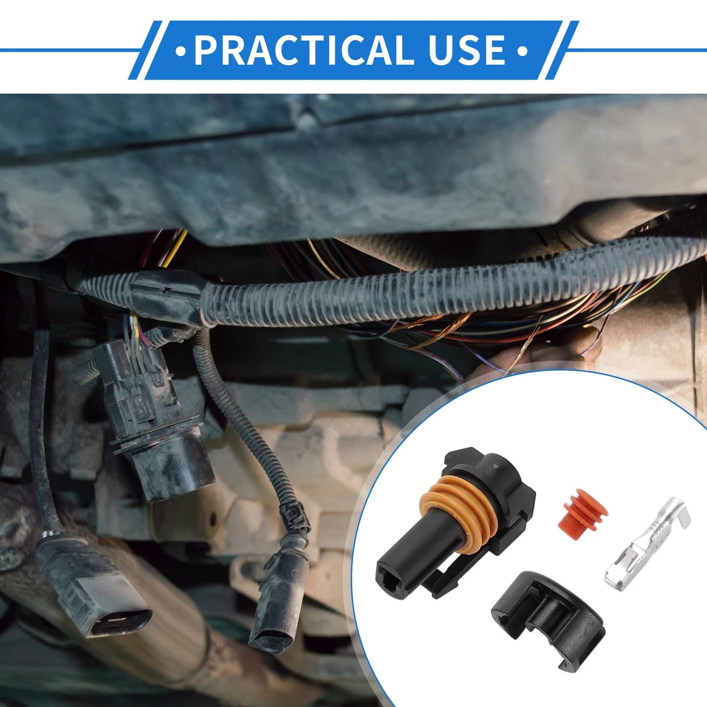 1 Pin Wiring Harness Connector for Chevy Cadillac