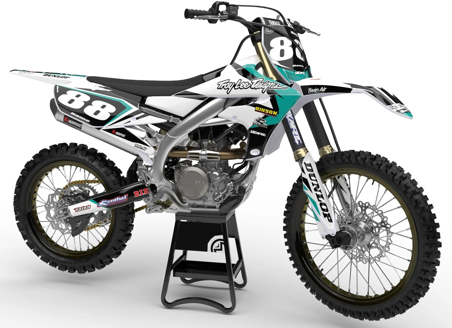 Custom Graphics Full Kit for Yamaha TTR 50 (2006-2023) Bullet Sticker Kit