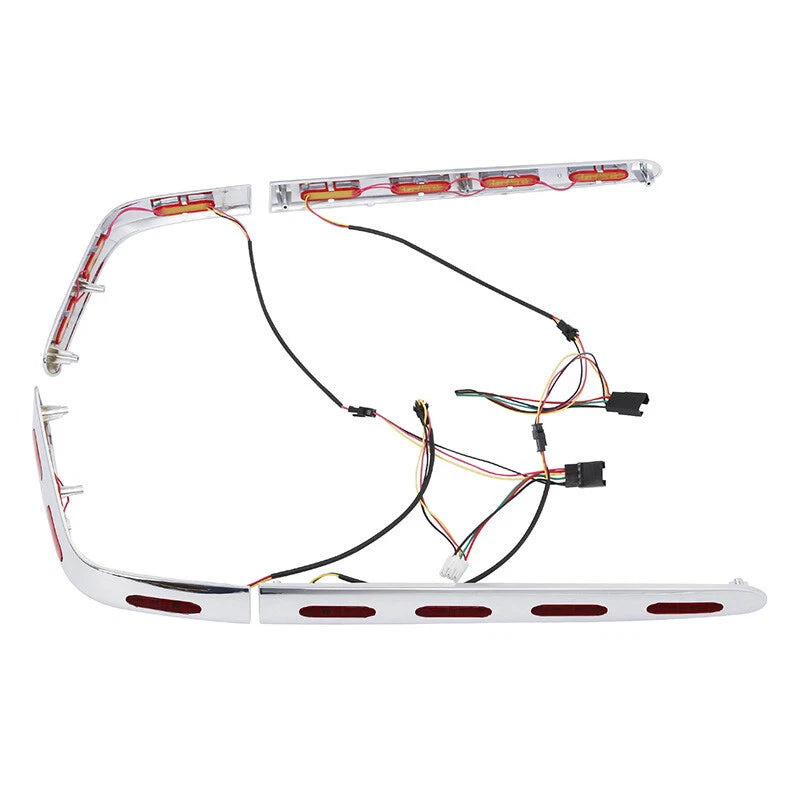 Saddlebag Decoration Trims LED Lights for Honda Goldwing (2001-2011)