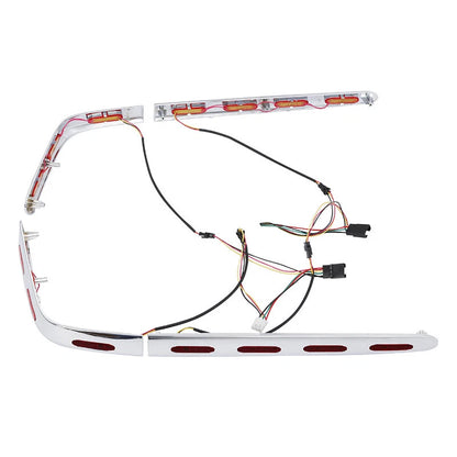 Saddlebag Decoration Trims LED Lights for Honda Goldwing (2001-2011)