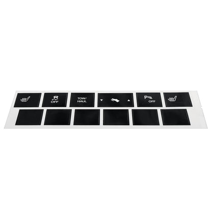 Heated Seat Traction Button Repair Sticker for Jeep Commander (2006–2010)