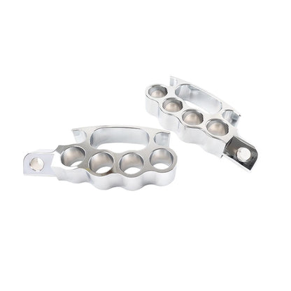 Knuckle Control Foot Pegs for Harley V-Rod Sportster XL 883 Dyna Softail (2001-2023)